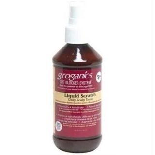 Groganics Liquid Scratch Daily Scalp Treatment, 8 oz (Pack of 2)