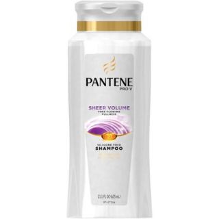 Pantene Pro V Sheer Volume Silicone Free Shampoo, 21.1 fl oz