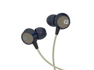 Audiofly AF56M In Ear Headphones Earbuds Earphones Mic Remote Blue Auth Dealer