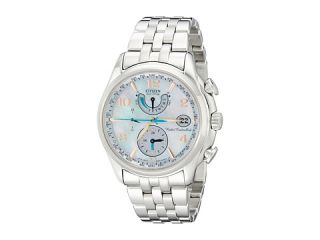 Citizen Watches Fc0000 59d World Time A T Eco Drive Mother Of Pearl Dial Watch