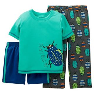Just One You™ by Carters™ Boys 3 Piece Bug PJ Set   Blue