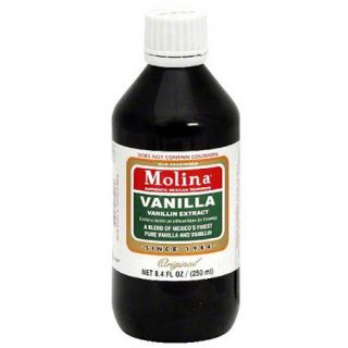Molina Vanilla Extract, 8.4 fl oz, (Pack of 12)