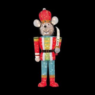 5 ft. Pre Lit Tinsel Mouse Soldier TY348 1414