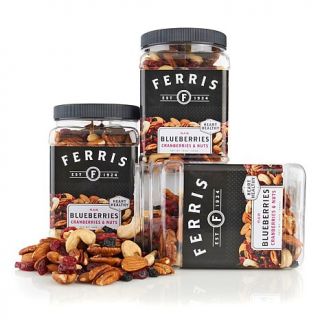 Ferris Company (3) 1 lb. Jars Blueberries, Cranberries and Nuts   Raw and Unsalted   6907703