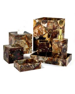 Mike & Ally Petrified Wood Vanity Accessories