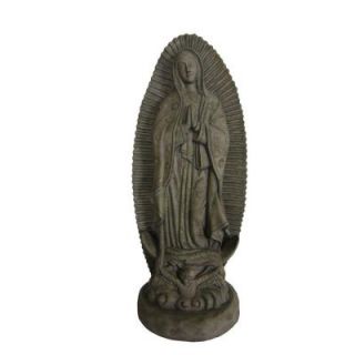 27 in. H Lady of Guadalupe Statue in Old Stone PS6097OS