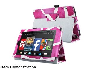 Insten Pink Giraffe Folio Stand Leather Case Cover for  Kindle Fire HD 7" (2014 Version) 1990744