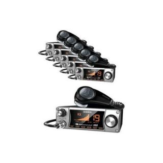 Uniden BEARCAT 680 2 Way CB Radio With Dynamic Squelch Control (6 Pack)