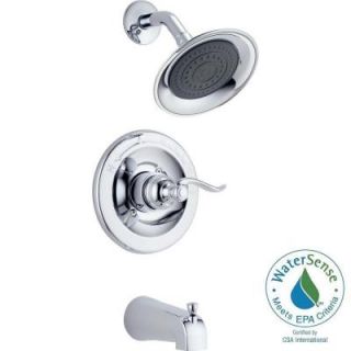 Delta Windemere 1 Handle Tub and Shower Faucet Trim Kit in Chrome (Valve Not Included) BT14496