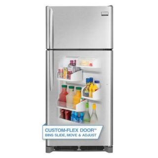 Frigidaire Gallery Gallery 18.1 cu. ft. Top Freezer Refrigerator in Smudge Proof Stainless Steel, ENERGY STAR FGHT1846QF