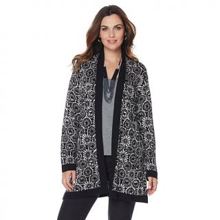 Sigrid Olsen Studio Reversible Jacquard Duster   7856955