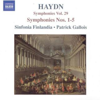 Haydn: Symphonies, Vol. 29   Symphonies Nos. 1 5