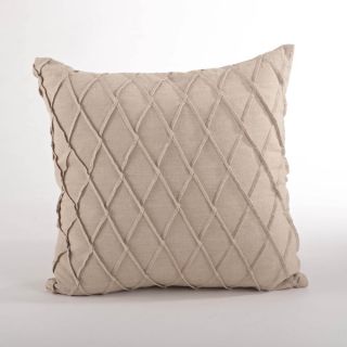 Madison Park Waffle Knit Feather Down Filled 20 inch Throw Pillow