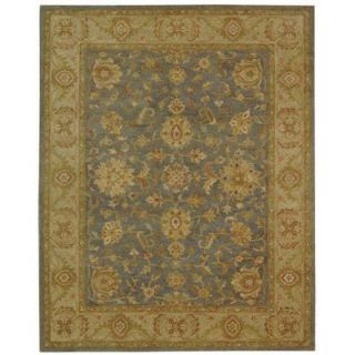 Safavieh Antiquity Blue/Beige 8 ft. 3 in. x 11 ft. Area Rug AT312A 9