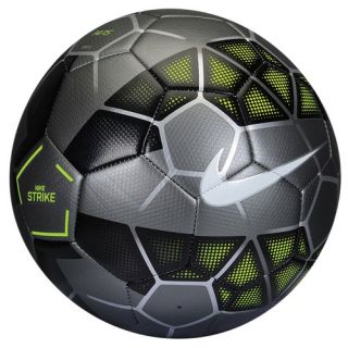 Nike Strike Soccer Ball   Soccer   Sport Equipment   White/Volt/Metallic Silver