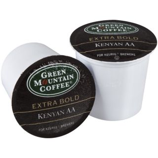 Green Mountain Coffee Extra Bold Kenyan AA K Cups for Keurig Brewers