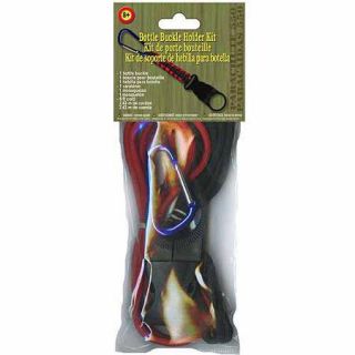 Bottle Buckle Holder   Parachute Cord Project Kit Makes 1