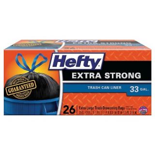 Hefty Large Trash Bags 33 gallons 26 ct