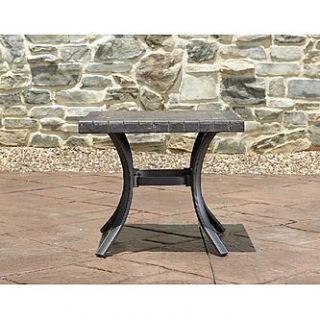 Panorama Side Patio Table: Live Better with Hot Outdoor Deals at 
