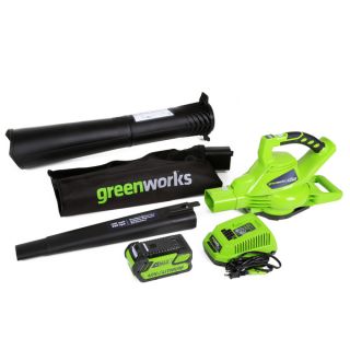 Greenworks 24322 DigiPro G MAX 40V Cordless Blower/Vacuum   16722020