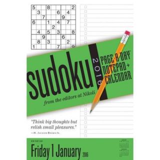 Sudoku Notepad and 2016 Calendar