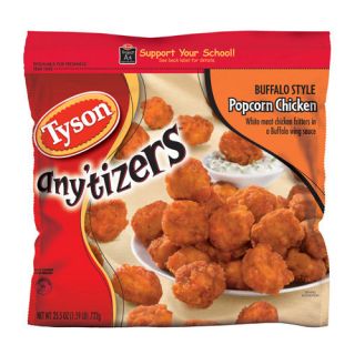 Tyson Any'tizers Buffalo Style Popcorn Chicken, 25.5 oz