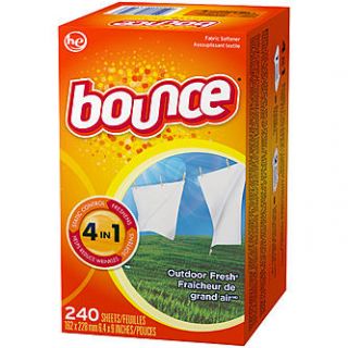 Bounce BounceSheetOutdoor Fresh240CT Fabric Enhancers   Food & Grocery
