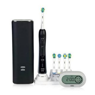 Oral B Precision 7000 Electric Rechargeable Toothbrush W/ Ergonomic Non Slip Handle