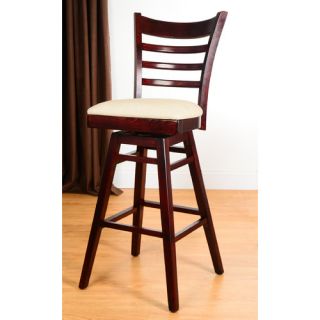 30 Swivel Bar Stool with Cushion by Benkel Seating