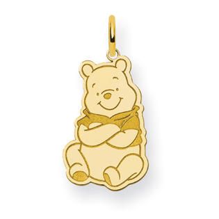 Gold plated SS Disney Winnie the Pooh Charm   Jewelry   Fashion