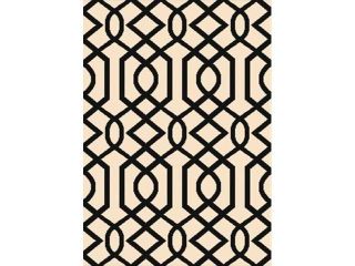 Dynamic Rugs PS10146203109 Passion 9.2 X 12.10 6203 109 Rug   Ivory Black
