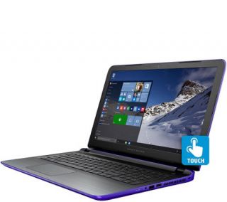 HP 15 Touch Windows 10 QuadCore Laptop 8GB RAM 1TB HDD Lifetime Tech   E228120 —