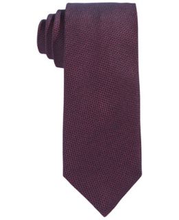 BOSS HUGO BOSS Wine Unsolid Solid Slim Tie   Ties & Pocket Squares