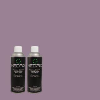 Hedrix 11 oz. Match of 2A36 5 Proud Purple Low Lustre Custom Spray Paint (2 Pack) 2A36 5