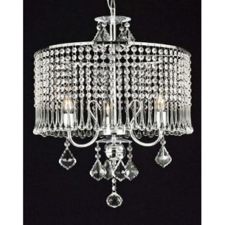 Harrison Lane 3 Light Crystal Chandelier