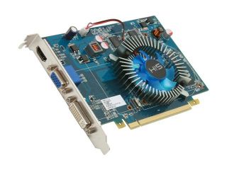 HIS Radeon HD 4650 DirectX 10.1 H465FS512H 512MB 128 Bit DDR2 PCI Express 2.0 x16 HDCP Ready CrossFireX Support Video Card