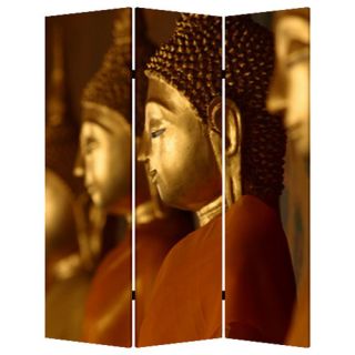 72 X 48 Buda 3 Panel Room Divider by Screen Gems