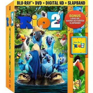 Rio 2 (Blu ray + DVD + Digital HD + Slapband) ( Exclusive) (With INSTAWATCH) (Widescreen)