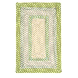 Colonial Mills Montego Lime Twist 5 ft. x 8 ft. Braided Area Rug MG69R060X096R