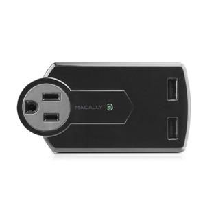 Macally PowerEliteMP Portable Power Adaptor with two USB Charging Port