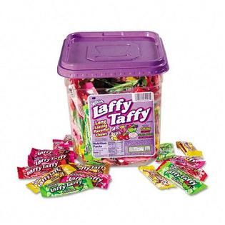 Nestle Wonka Assorted Flavor Laffy Taffy, 165 Pieces/Tub   Office