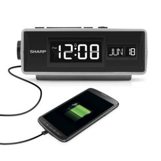Sharp Retro Digital Clock with USB