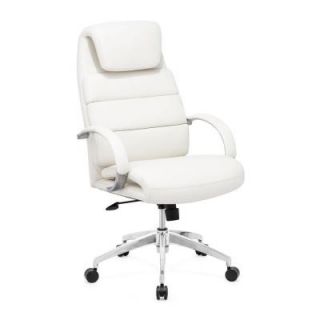 ZUO Lider Comfort White Office Chair 205316