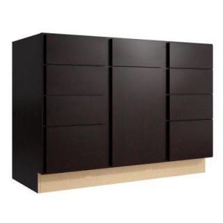 Cardell Fiske 48 in. W x 34 in. H Vanity Cabinet Only in Coffee VCD482134.8.AF3M7.C63M