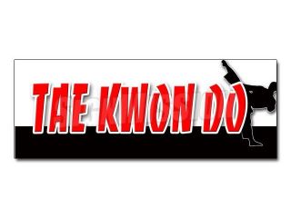 24" TAE KWON DO DECAL sticker martial art defense school lessons jiu jitsu