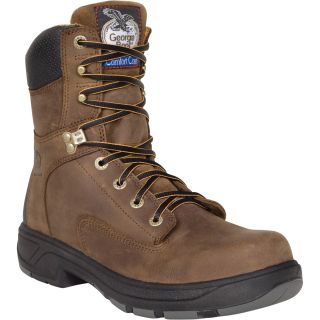 Georgia FLXpoint 8in. Waterproof Composite Toe EH Work Boot — Brown  8in.   Above Work Boots
