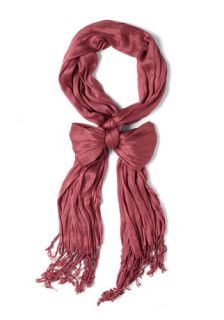 Crinkle in Time Scarf in Berry  Mod Retro Vintage Scarves