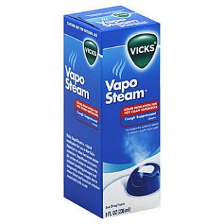 Vicks VapoSteam Cough Suppressant, Camphor, 8 fl oz (236 ml) ENERGY