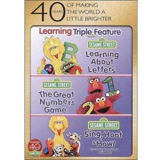 Sesame Street: Learning Triple Feature Pack (Full Frame)