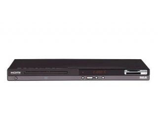RCA DRC257N DVD/CD Player with HDMI/HD Upconversion   E148342 —